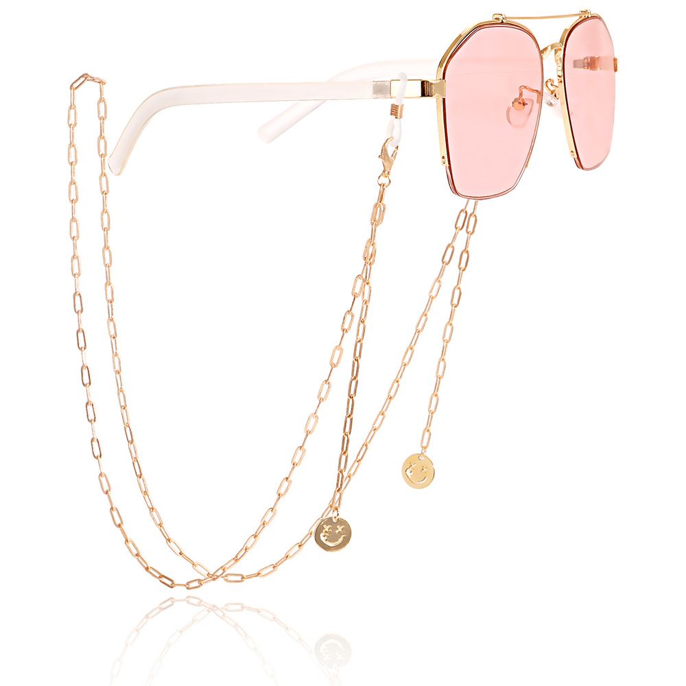Mask Lanyard Adjustable - Verstellbare Brillenkette für Damen, Perlen-Brillenband, Brillenhalter,