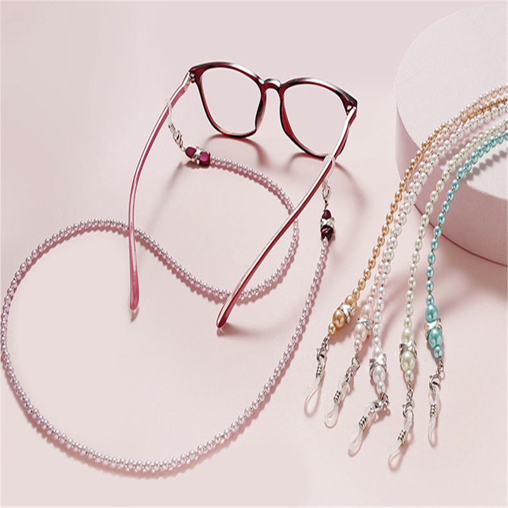 Mask Chain Holder - Schnelle Drop Verschiffen Handgemachte Perle Brillen
