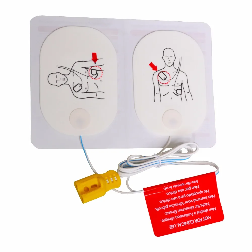 Philips Healthcare Heartstart - 1 Paar Ersatz-Trainingspads für Erwachsene zur
