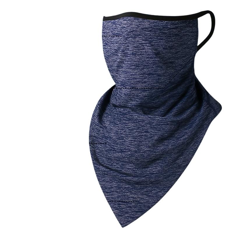 Sports Mask Breathable - Ice Silk Vollgesichtsmaske*Herren-Ohrenschutz-Bandana, UV-Sonnenschutz, atmungsaktiv, für