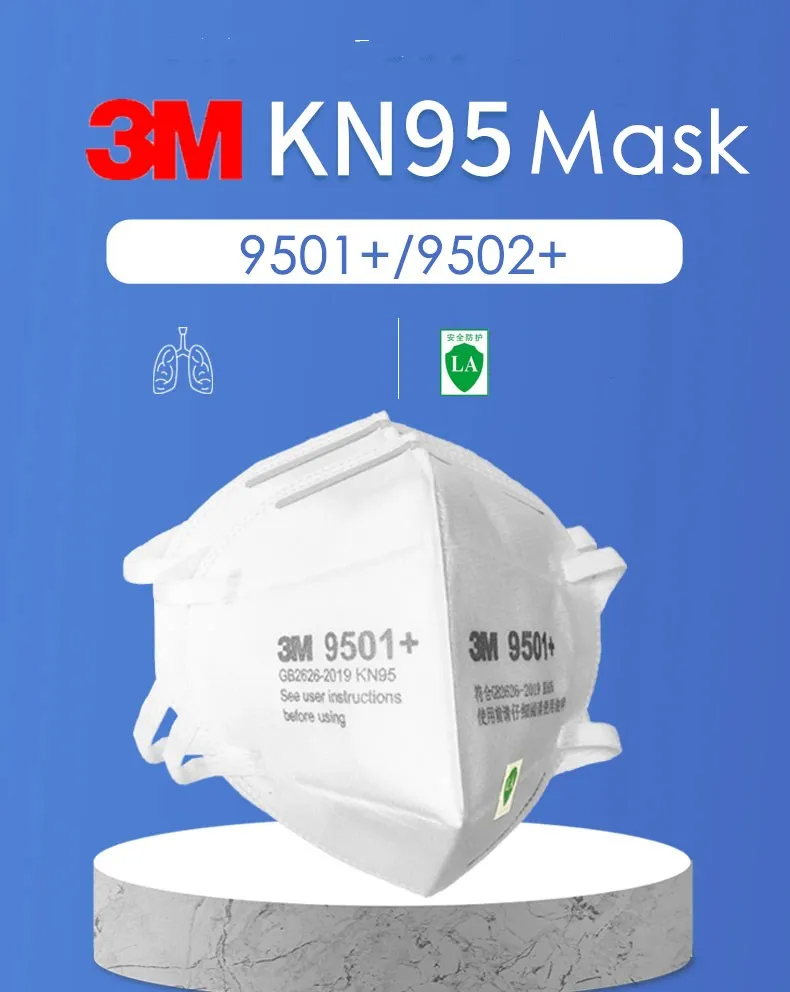 50 Teile/beutel 3M KN95 Gesich – 3M Mask 9502+ Bewertung und Preis