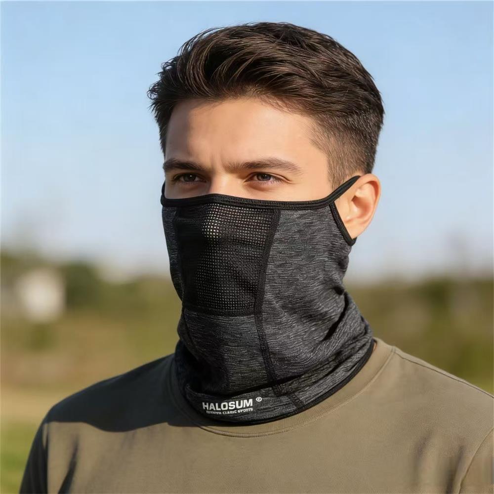 Atmungsaktive Eisseide-Mesh-Ge – Sports Mask Breathable Bewertung und Preis